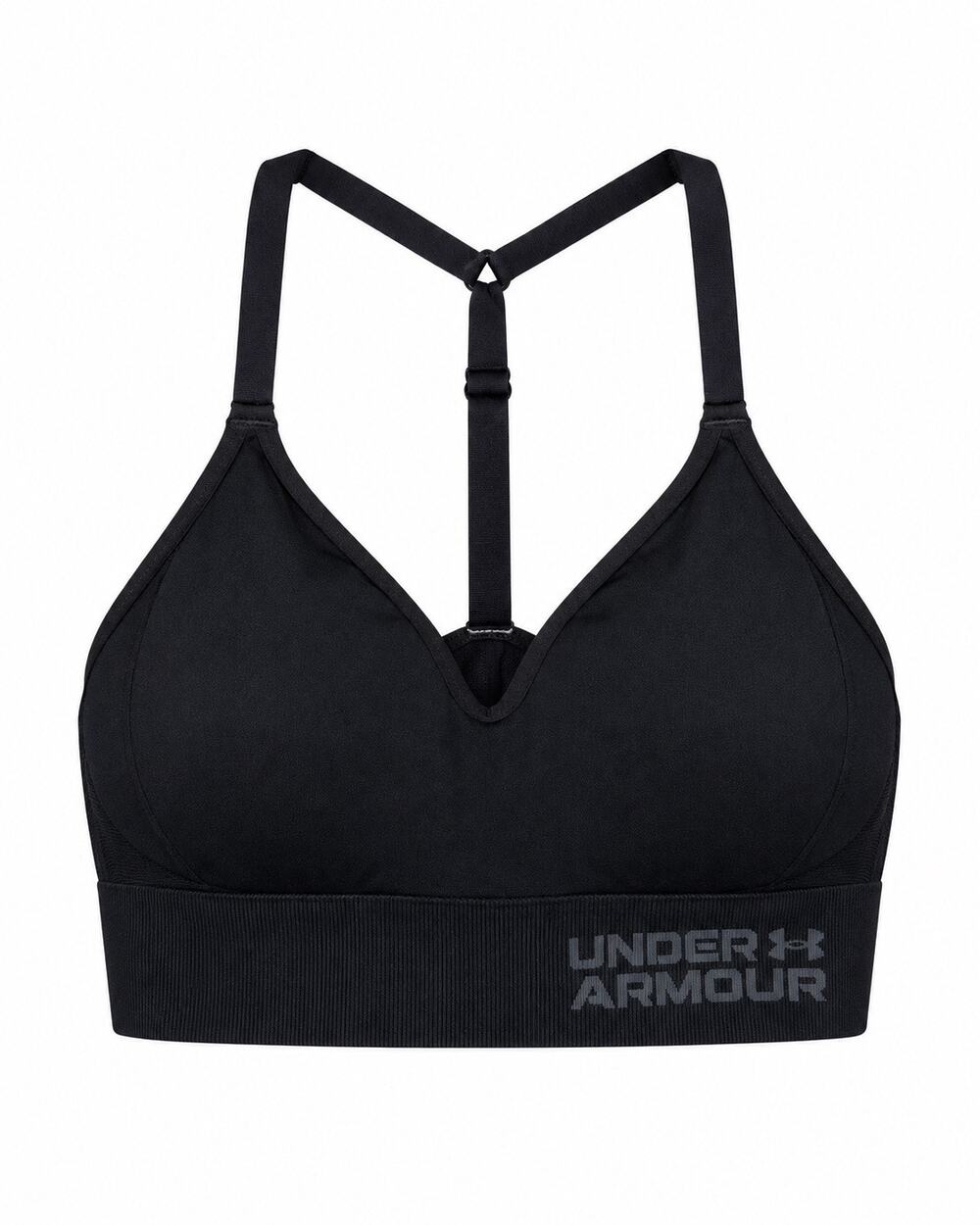 Under Armour Black Strappy Sports Bra Size Large